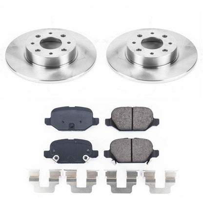 PowerStop 13-18 Fiat 500 Rear Autospecialty Brake Kit (KOE7169)