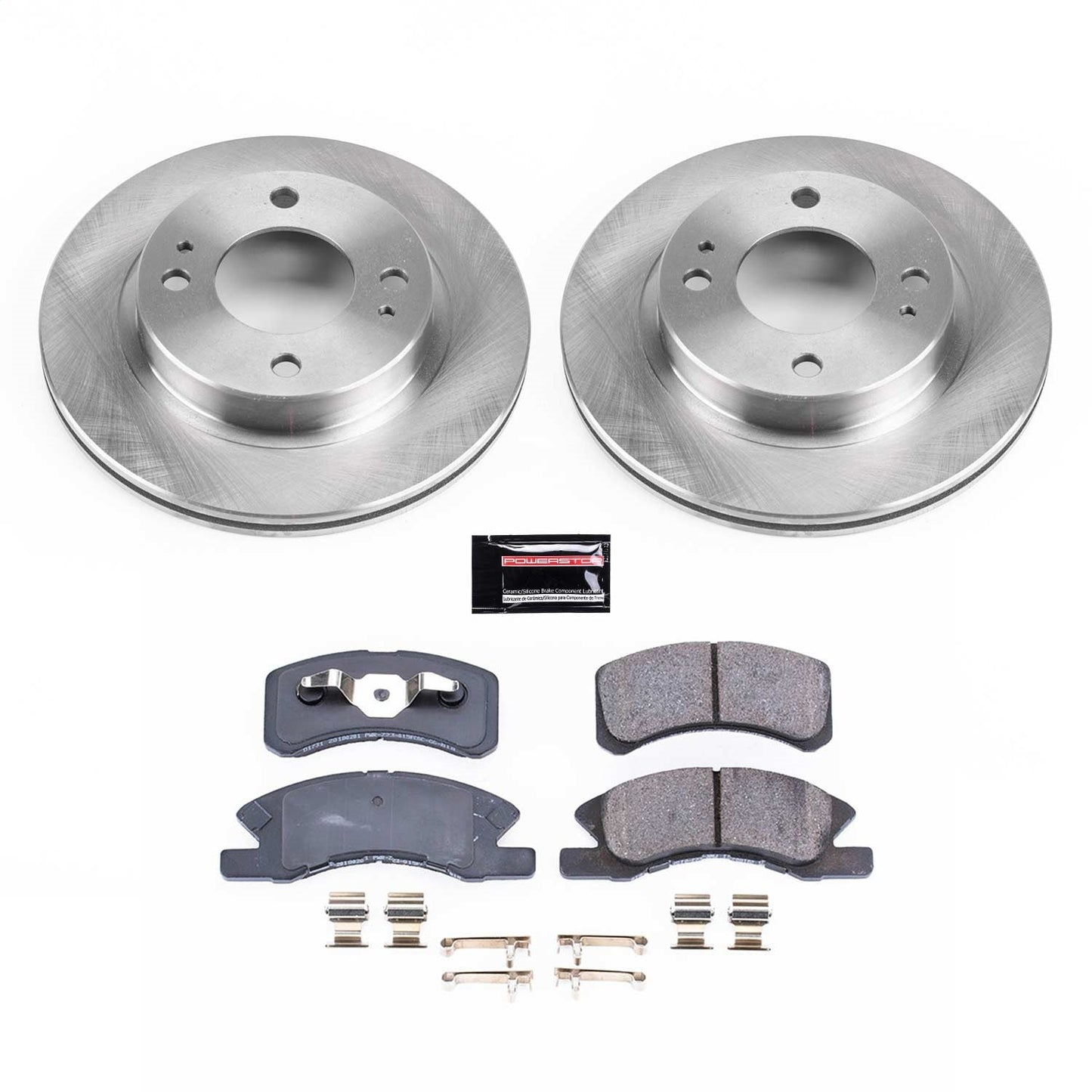 PowerStop 14-15 Mitsubishi Mirage Front Autospecialty Brake Kit (KOE7217)