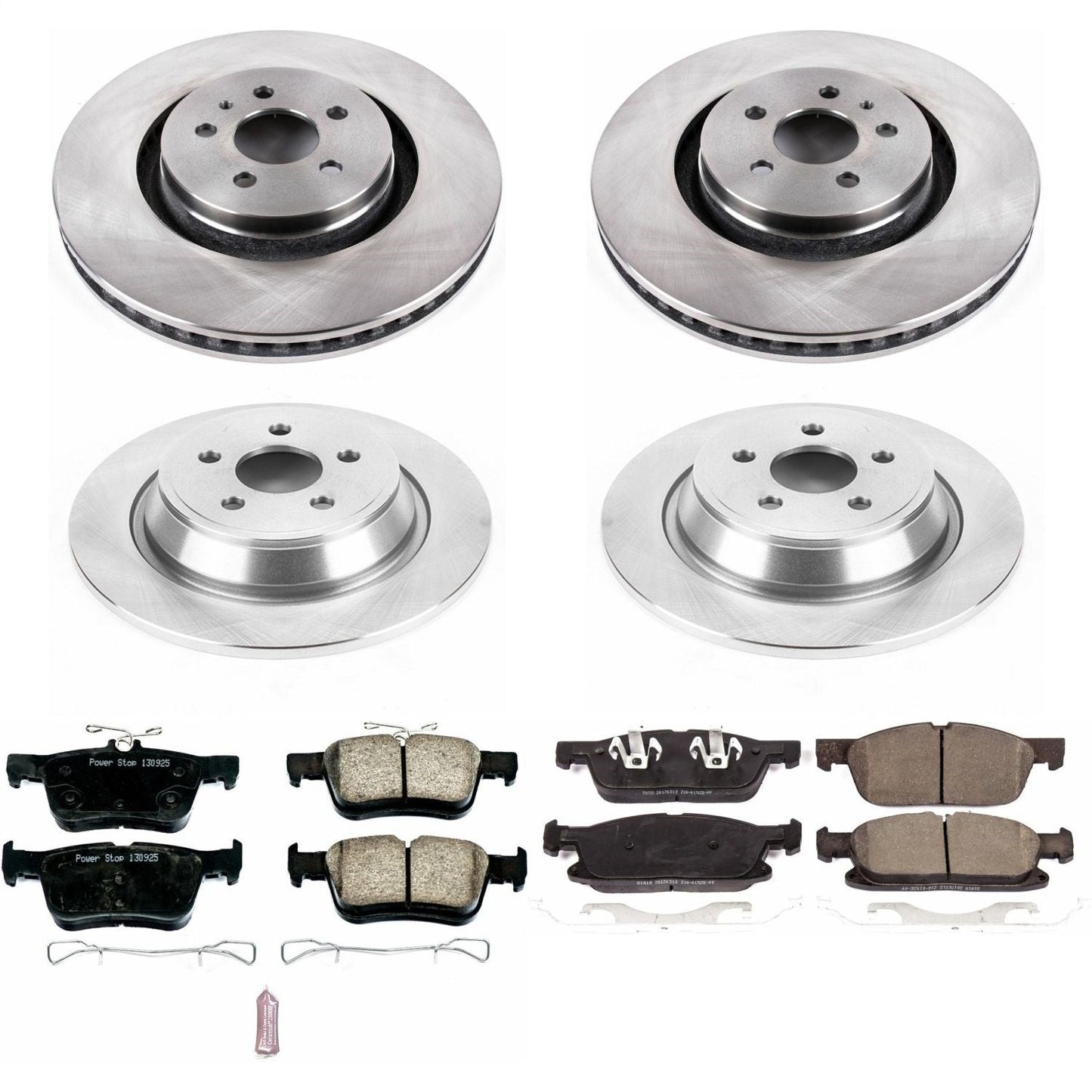 PowerStop 15-19 Ford Edge Front & Rear Autospecialty Brake Kit (KOE7231)