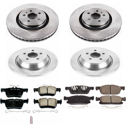 PowerStop 15-19 Ford Edge Front & Rear Autospecialty Brake Kit (KOE7231)