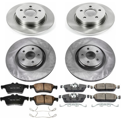 PowerStop 15-18 Ford Focus Front & Rear Autospecialty Brake Kit (KOE7233)