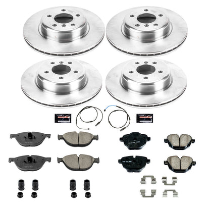 PowerStop 12-13 BMW 528i Front & Rear Autospecialty Brake Kit (KOE7236)