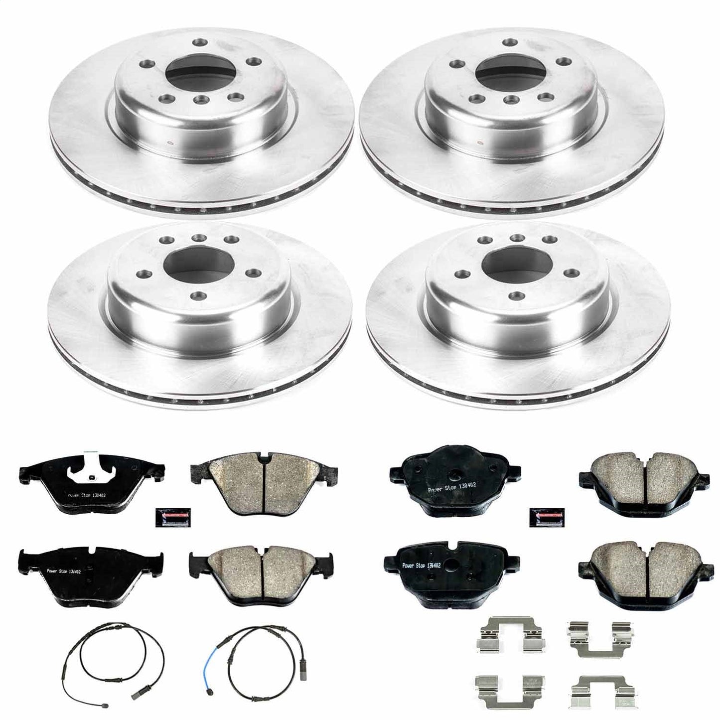 PowerStop 14-16 BMW 528i Front & Rear Autospecialty Brake Kit (KOE7237)