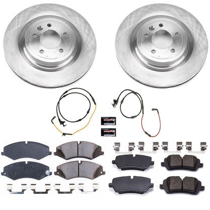PowerStop 2017 Land Rover Discovery Front & Rear Autospecialty Brake Kit (KOE7260)