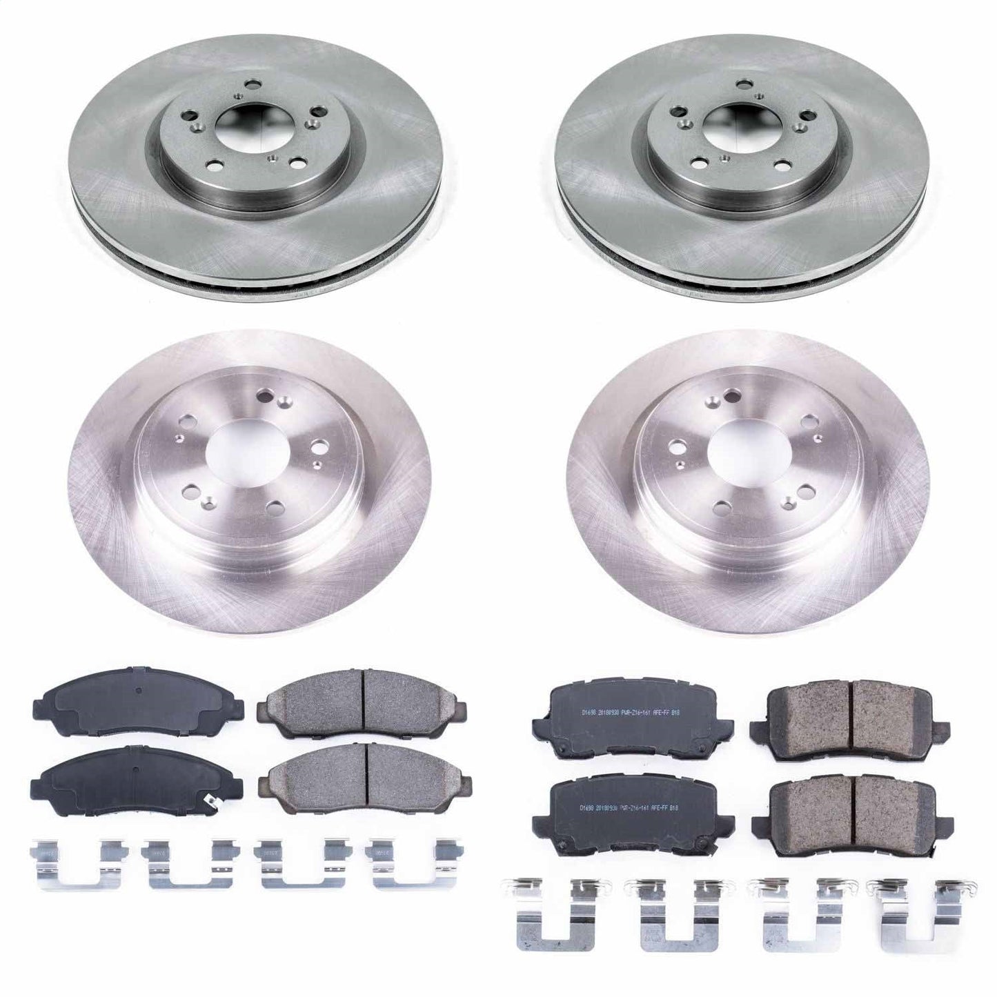 PowerStop 16-19 Acura RLX Front & Rear Autospecialty Brake Kit (KOE7282)