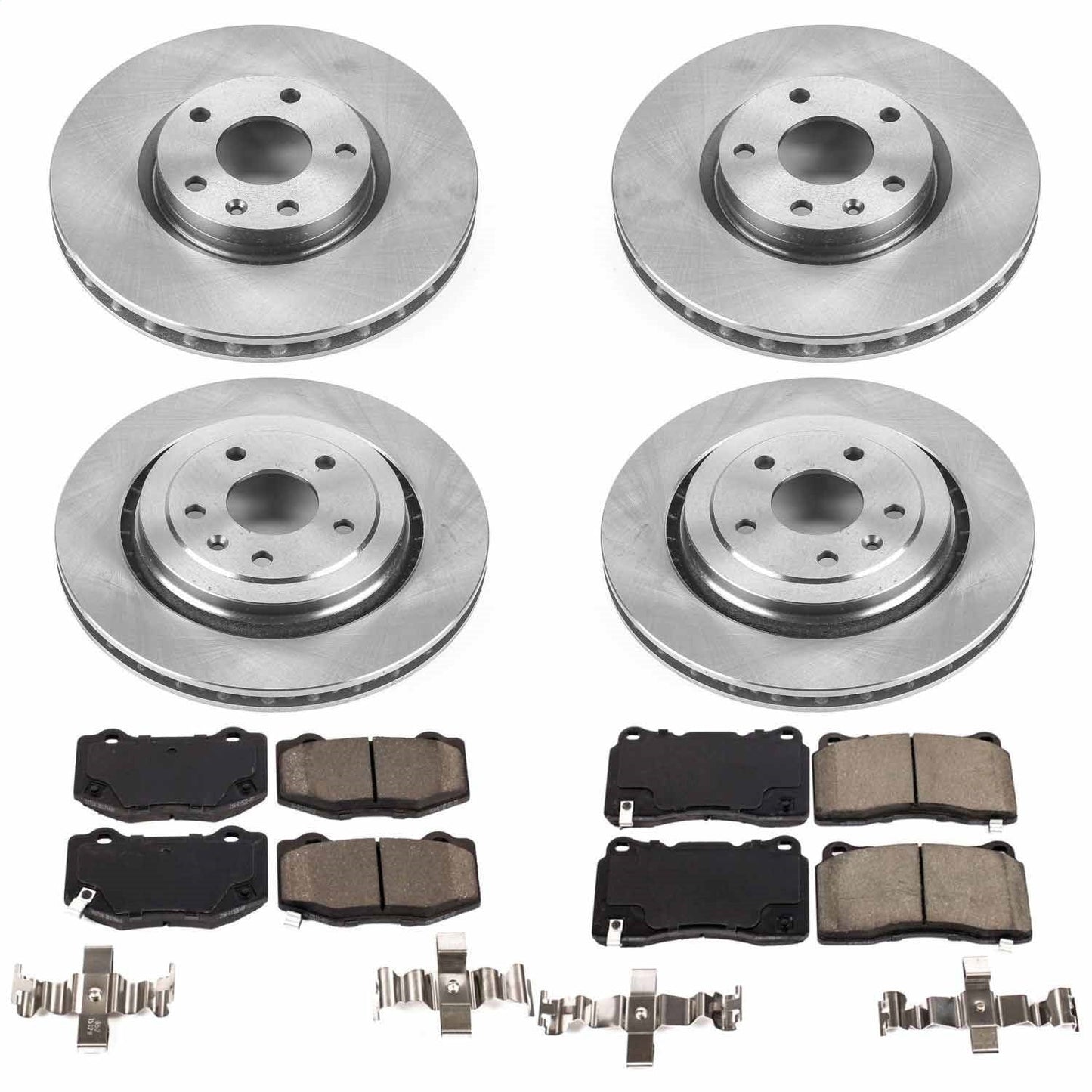 PowerStop 15-19 Chevrolet Corvette Front & Rear Autospecialty Brake Kit (KOE7291)