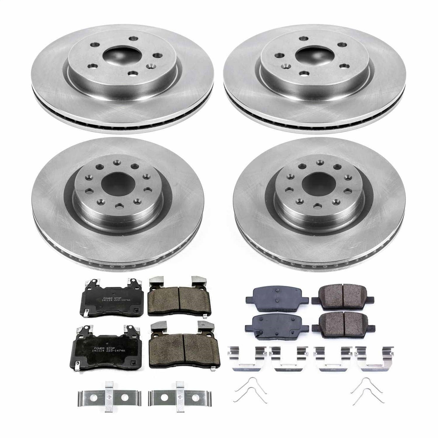 PowerStop 16-18 Cadillac CT6 Front & Rear Autospecialty Brake Kit (KOE7292)