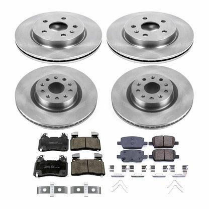 PowerStop 16-18 Cadillac CT6 Front & Rear Autospecialty Brake Kit (KOE7292)
