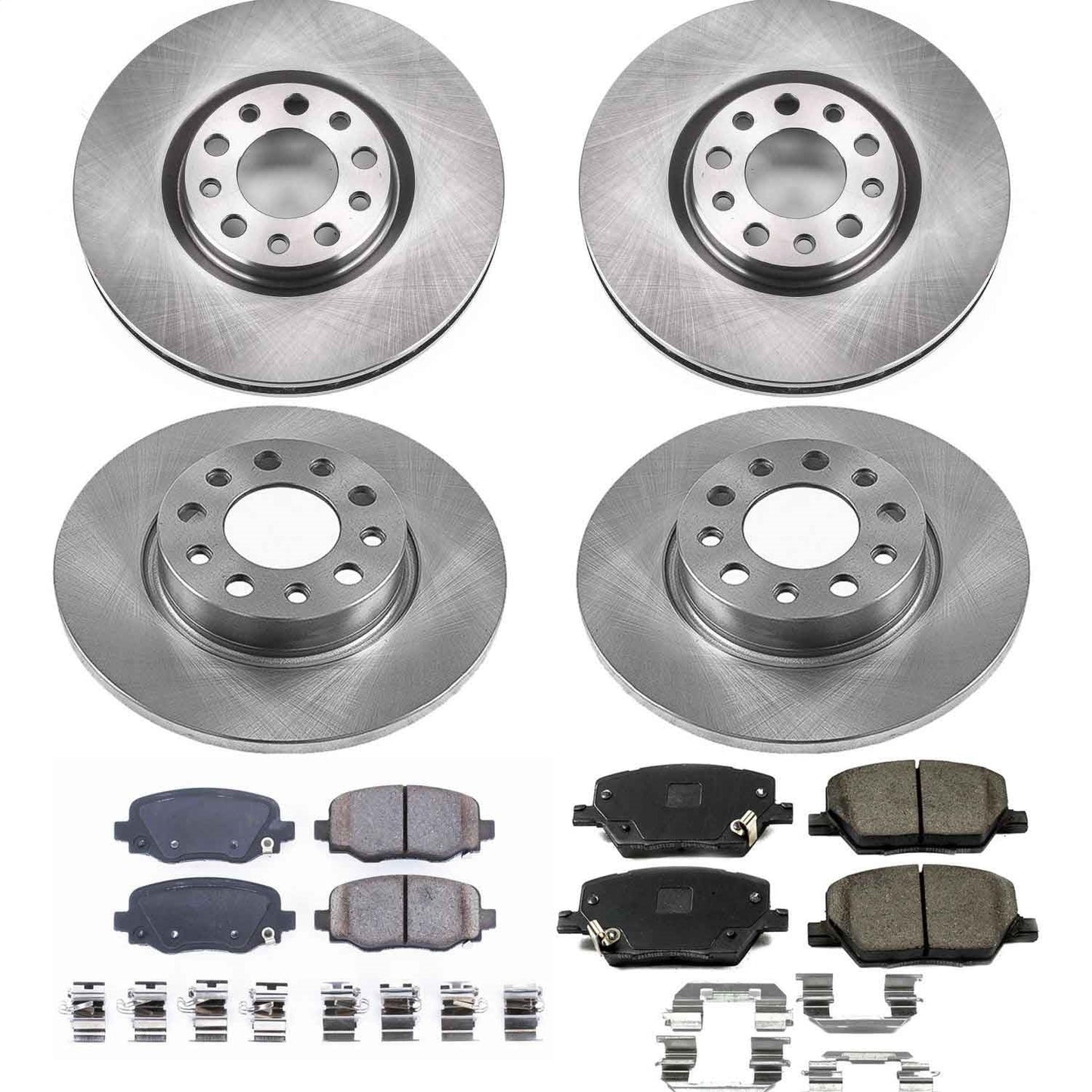 PowerStop 16-18 Fiat 500X Front & Rear Autospecialty Brake Kit (KOE7300)