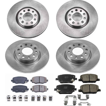 PowerStop 16-18 Fiat 500X Front & Rear Autospecialty Brake Kit (KOE7300)