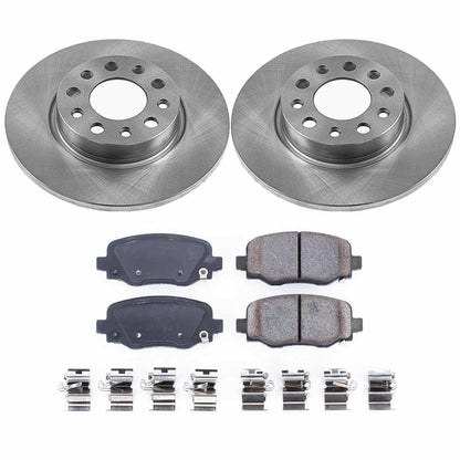 PowerStop 16-18 Fiat 500X Rear Autospecialty Brake Kit (KOE7301)