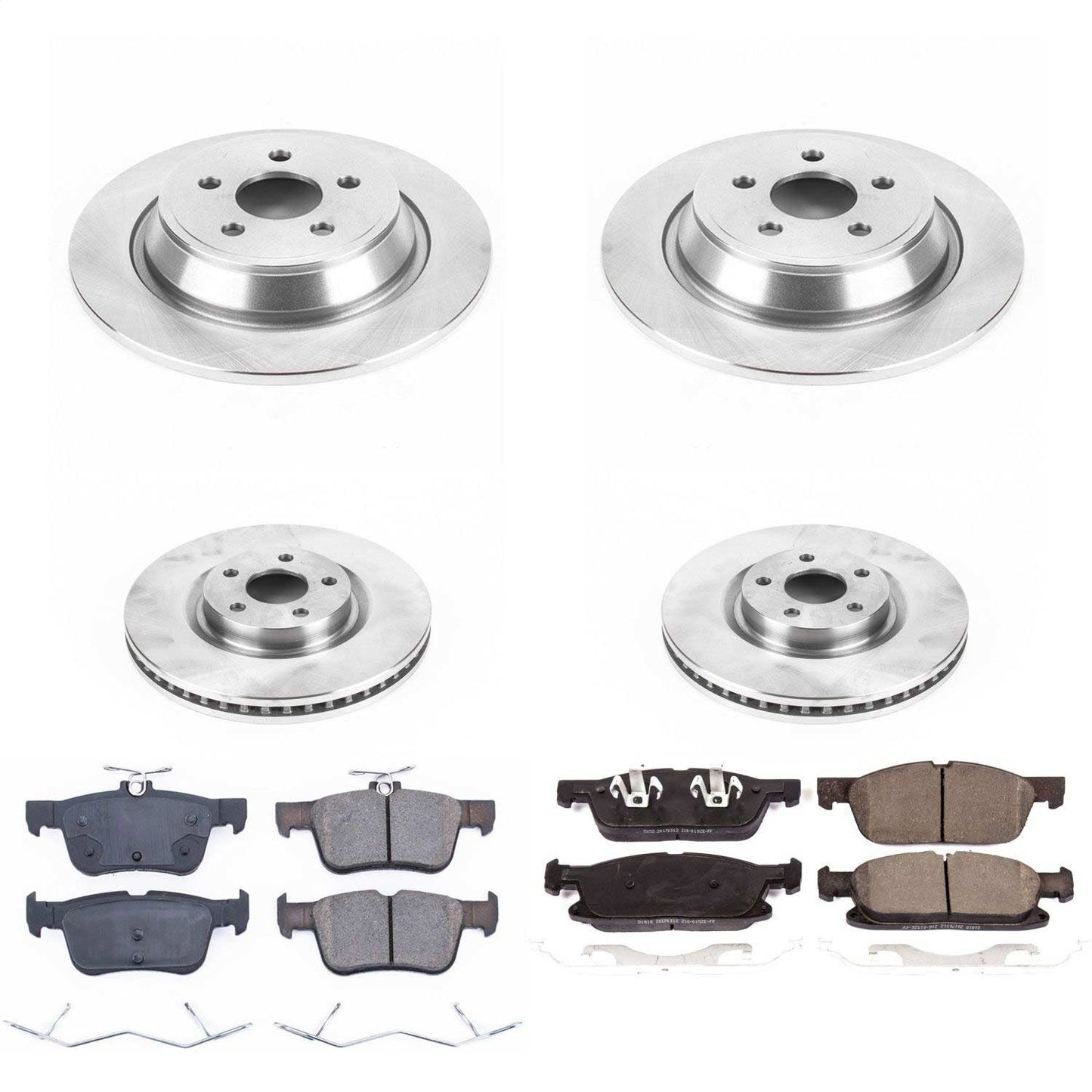 PowerStop 15-19 Ford Edge Front & Rear Autospecialty Brake Kit (KOE7322)