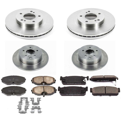 PowerStop 94-96 Infiniti Q45 Front & Rear Autospecialty Brake Kit (KOE734)