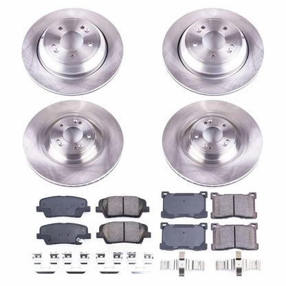 PowerStop 12-16 Hyundai Equus Front & Rear Autospecialty Brake Kit (KOE7342)