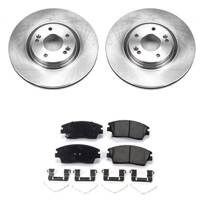 PowerStop 15-17 Hyundai Tucson Front Autospecialty Brake Kit (KOE7343)