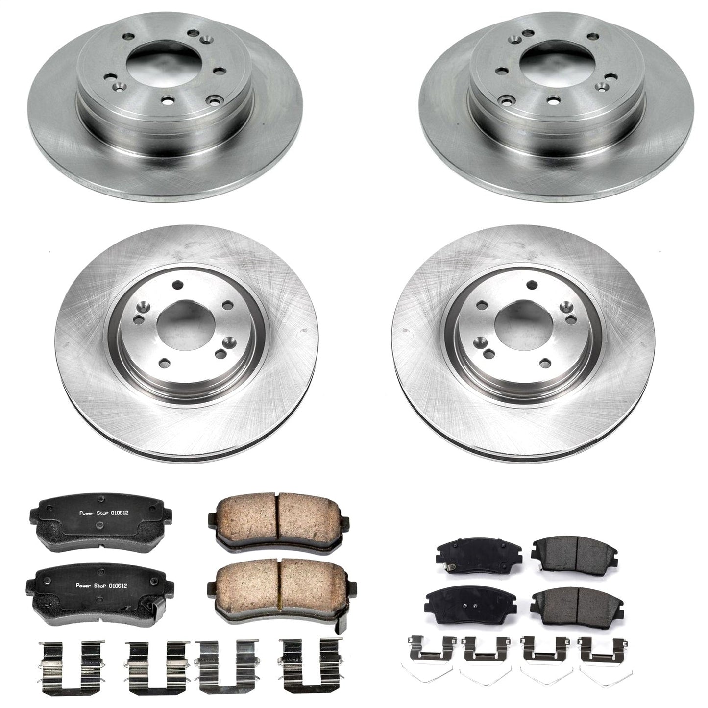 PowerStop 15-17 Hyundai Tucson Front & Rear Autospecialty Brake Kit (KOE7344)