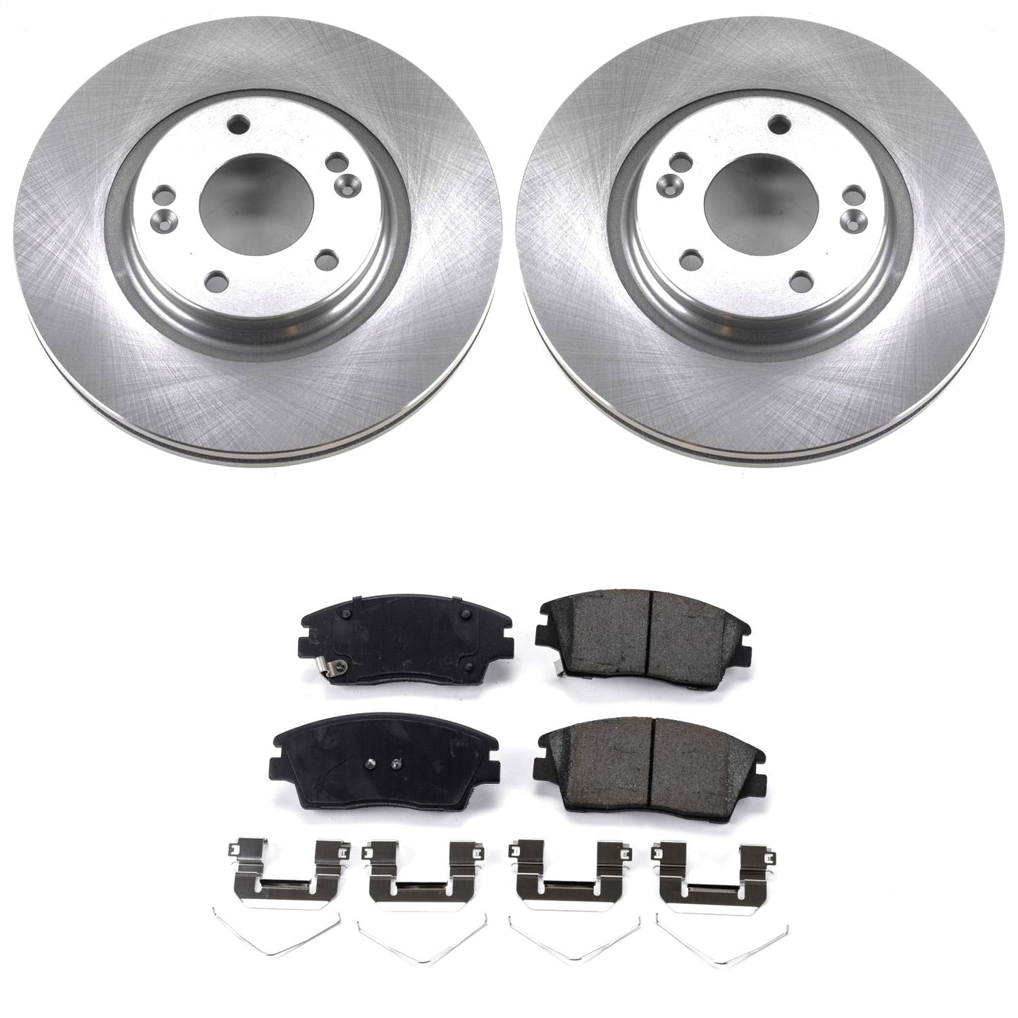 PowerStop 17-19 Hyundai Elantra Front Autospecialty Brake Kit (KOE7355)