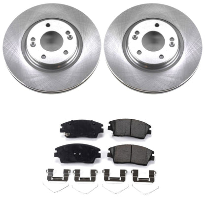 PowerStop 17-19 Hyundai Elantra Front Autospecialty Brake Kit (KOE7355)