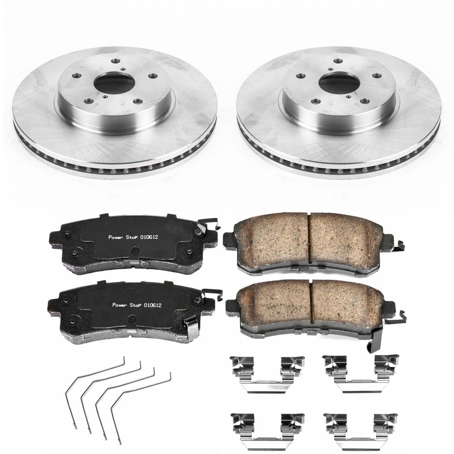 PowerStop 15-18 Subaru Legacy Front Autospecialty Brake Kit (KOE7356)