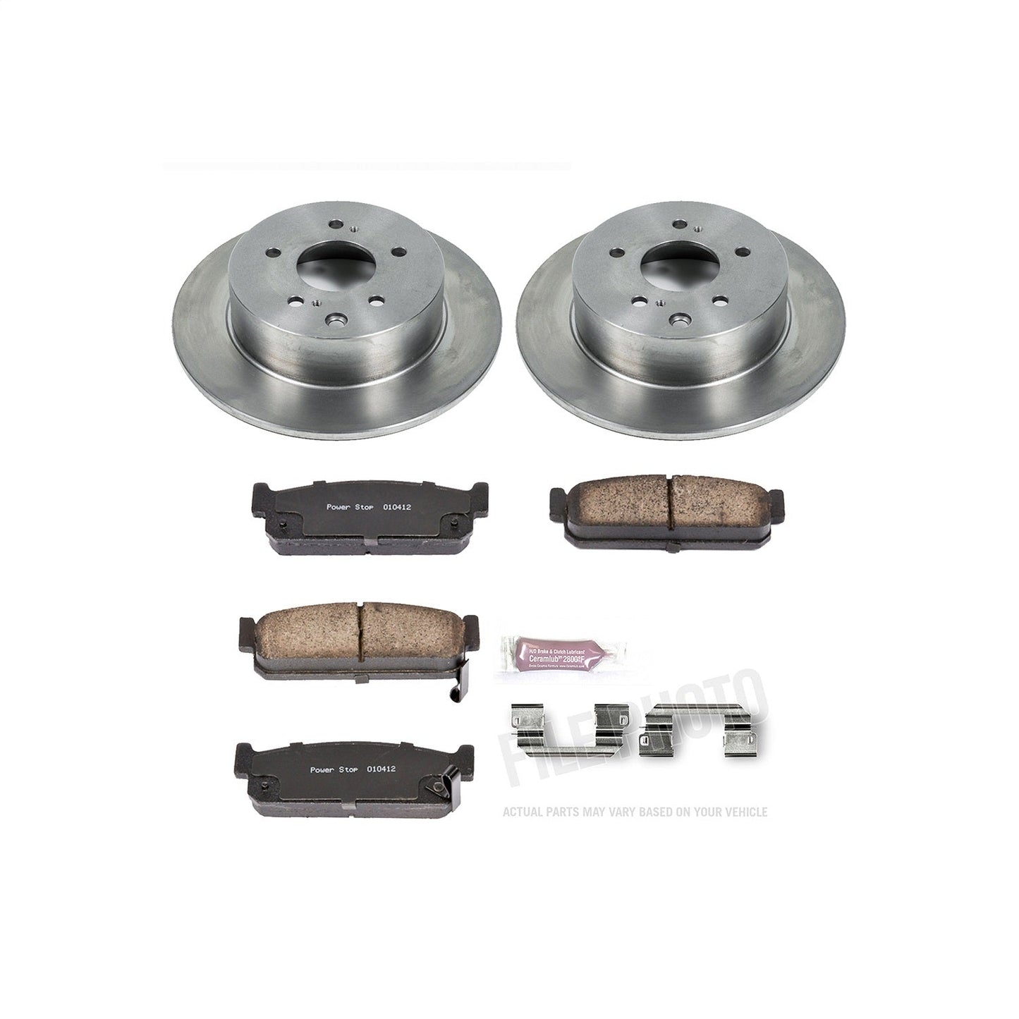 PowerStop 94-96 Infiniti Q45 Rear Autospecialty Brake Kit (KOE737)