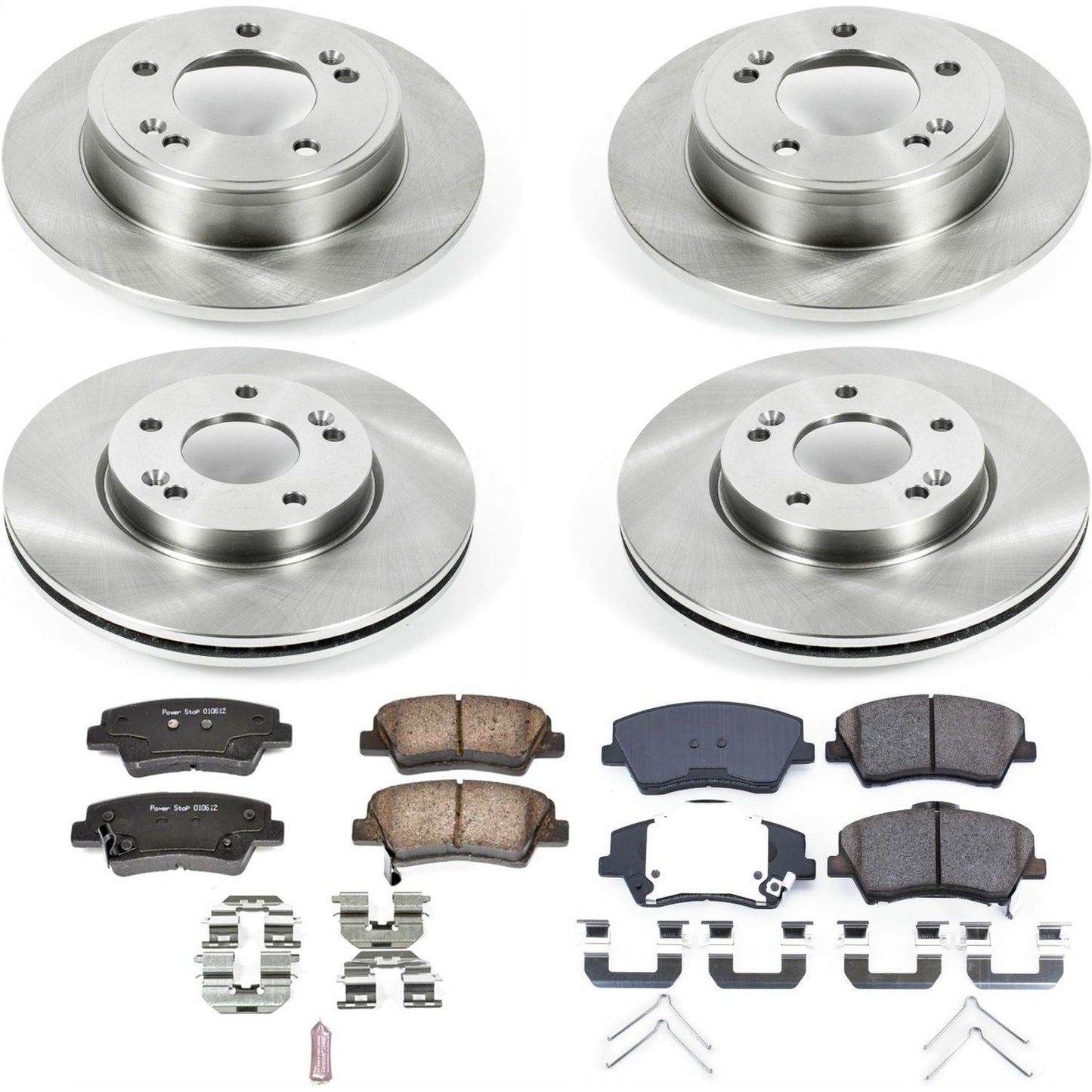 PowerStop 17-19 Hyundai Elantra Front & Rear Autospecialty Brake Kit (KOE7385)
