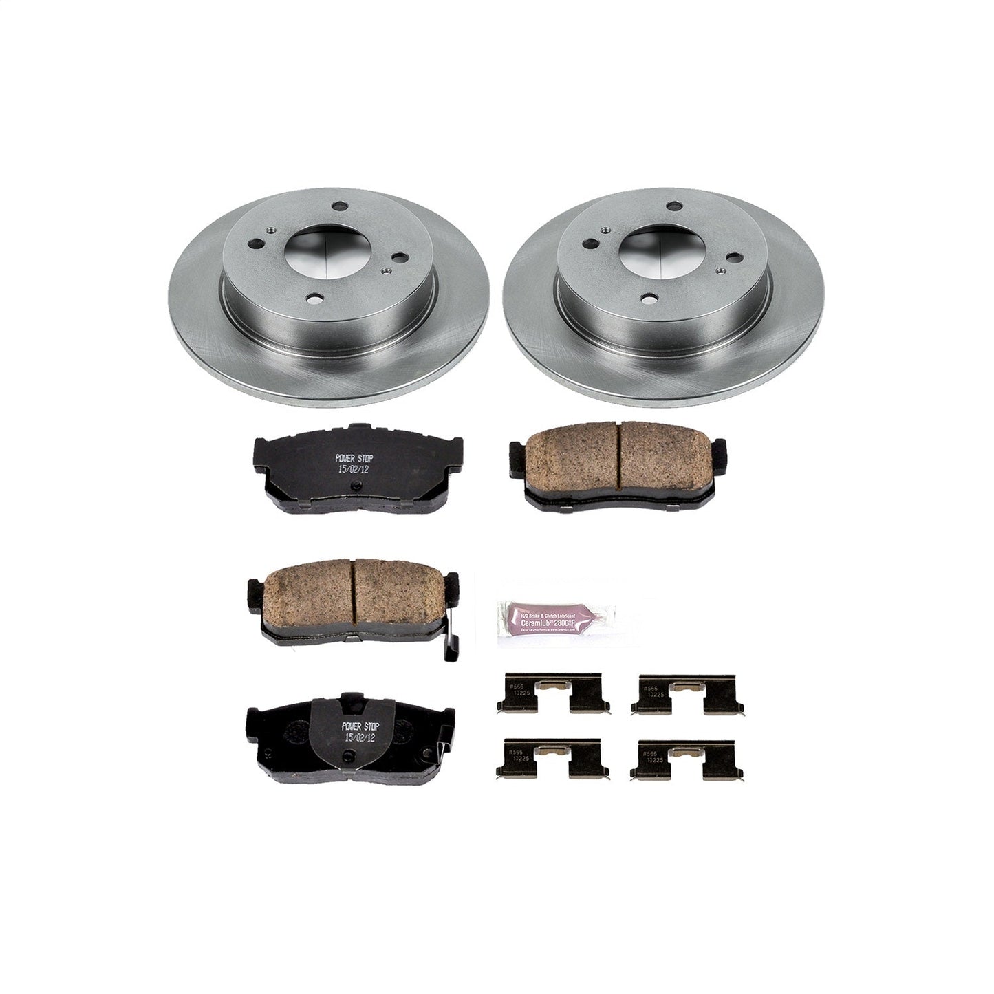PowerStop 91-96 Infiniti G20 Rear Autospecialty Brake Kit (KOE740)