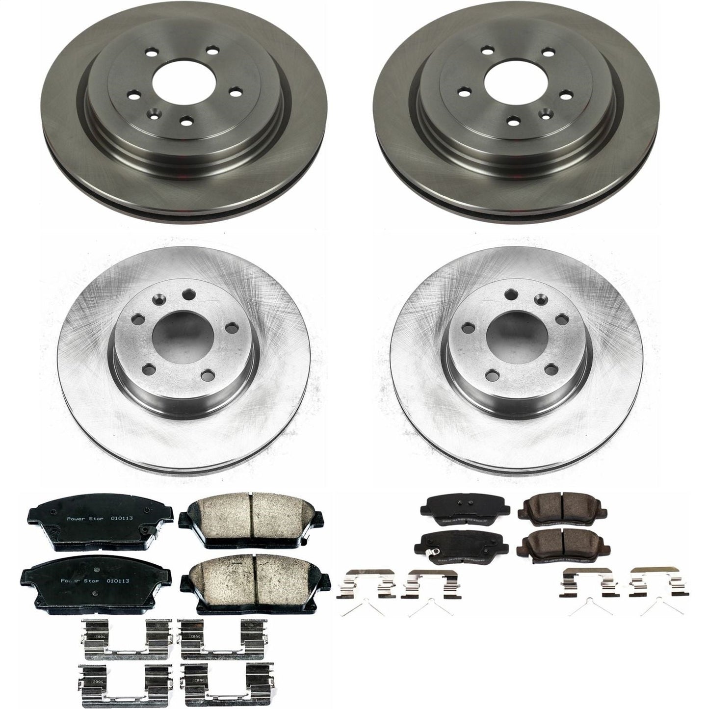 PowerStop 16-18 Cadillac ATS Front & Rear Autospecialty Brake Kit (KOE7402)