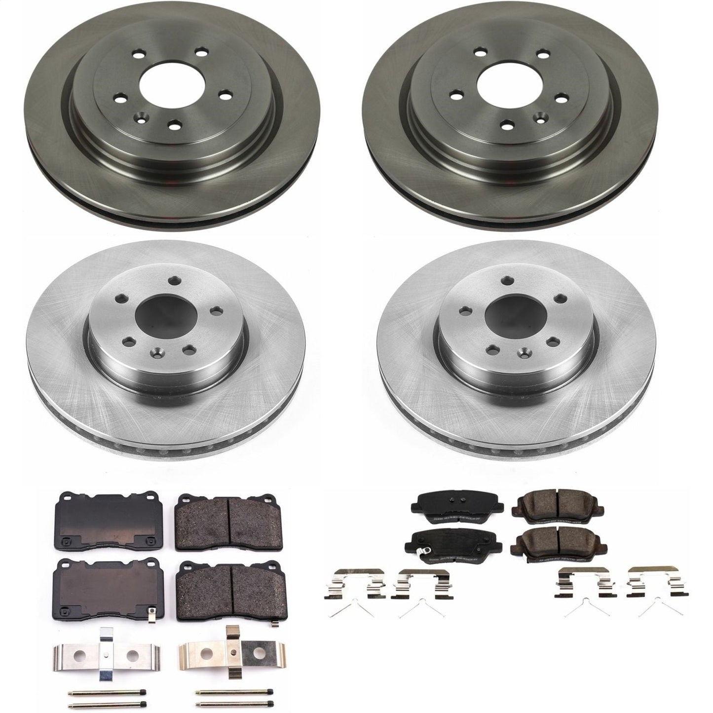 PowerStop 16-18 Cadillac ATS Front & Rear Autospecialty Brake Kit (KOE7403)