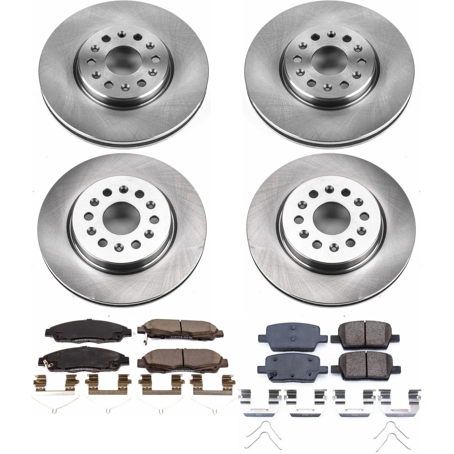 PowerStop 17-18 GMC Acadia Front & Rear Autospecialty Brake Kit (KOE7410)
