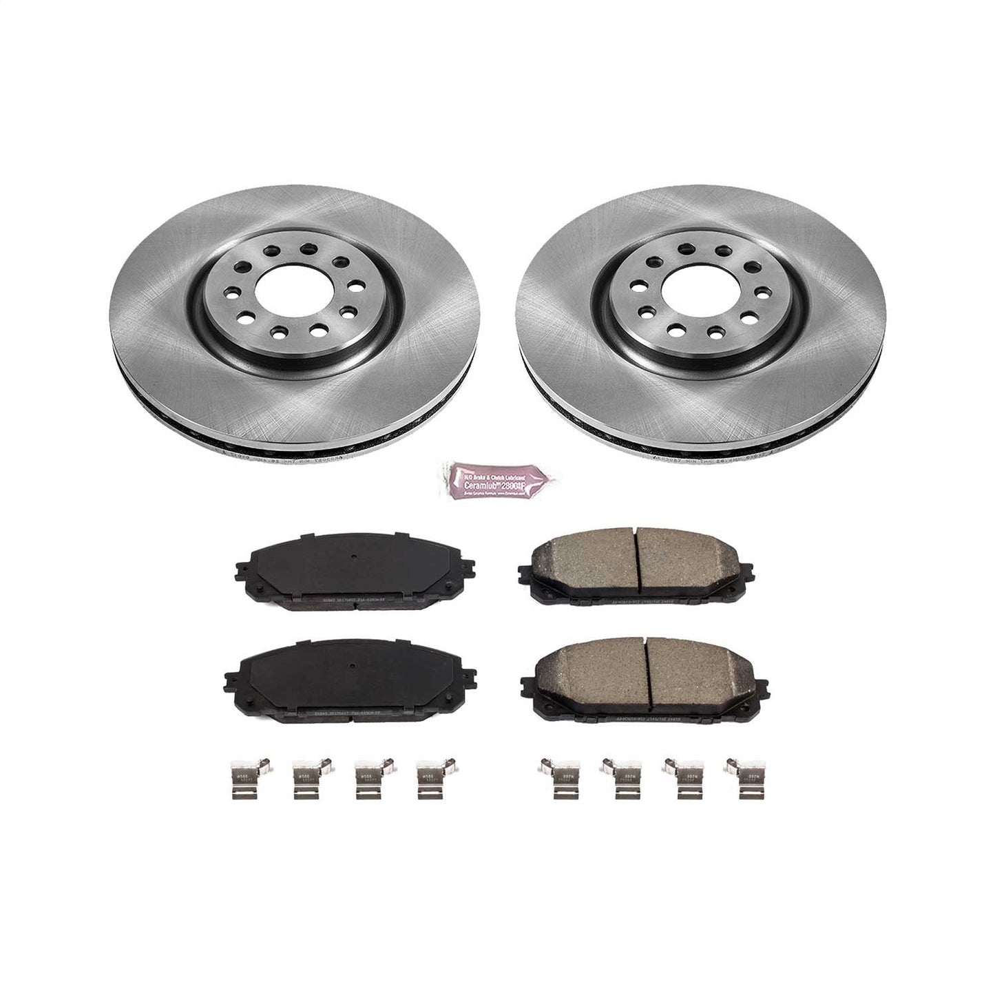 PowerStop 17-19 Jeep Cherokee Front Autospecialty Brake Kit (KOE7414)