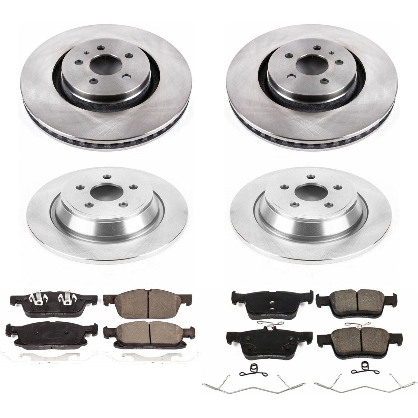 PowerStop 17-18 Lincoln Continental Front & Rear Autospecialty Brake Kit (KOE7416)