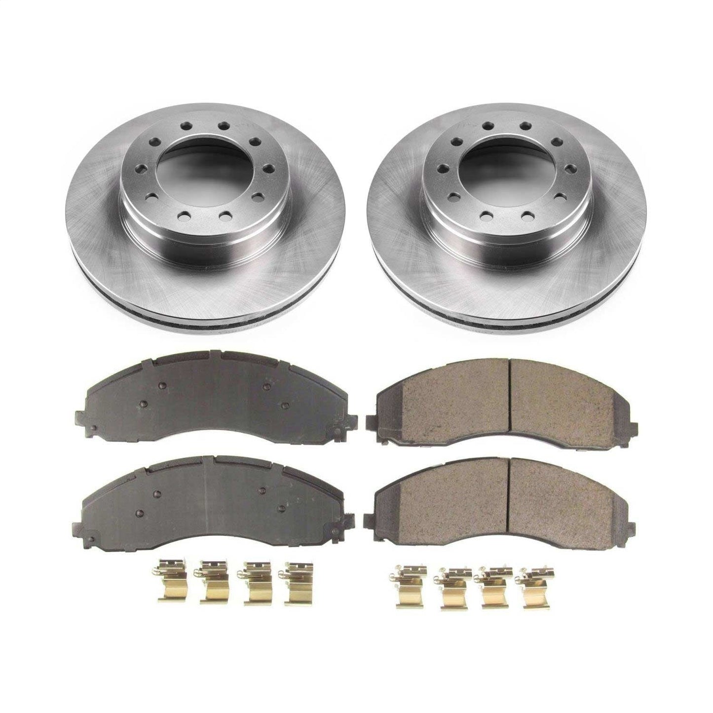 PowerStop 17-22 Ford F-550 Super Duty Front Autospecialty Brake Kit (KOE7422)