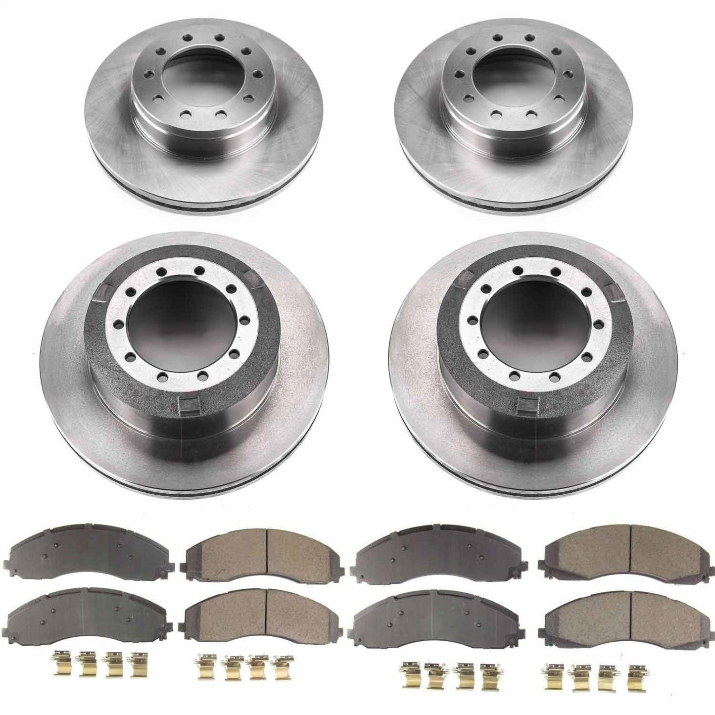 PowerStop 17-22 Ford F-550 Super Duty Front & Rear Autospecialty Brake Kit (KOE7423)