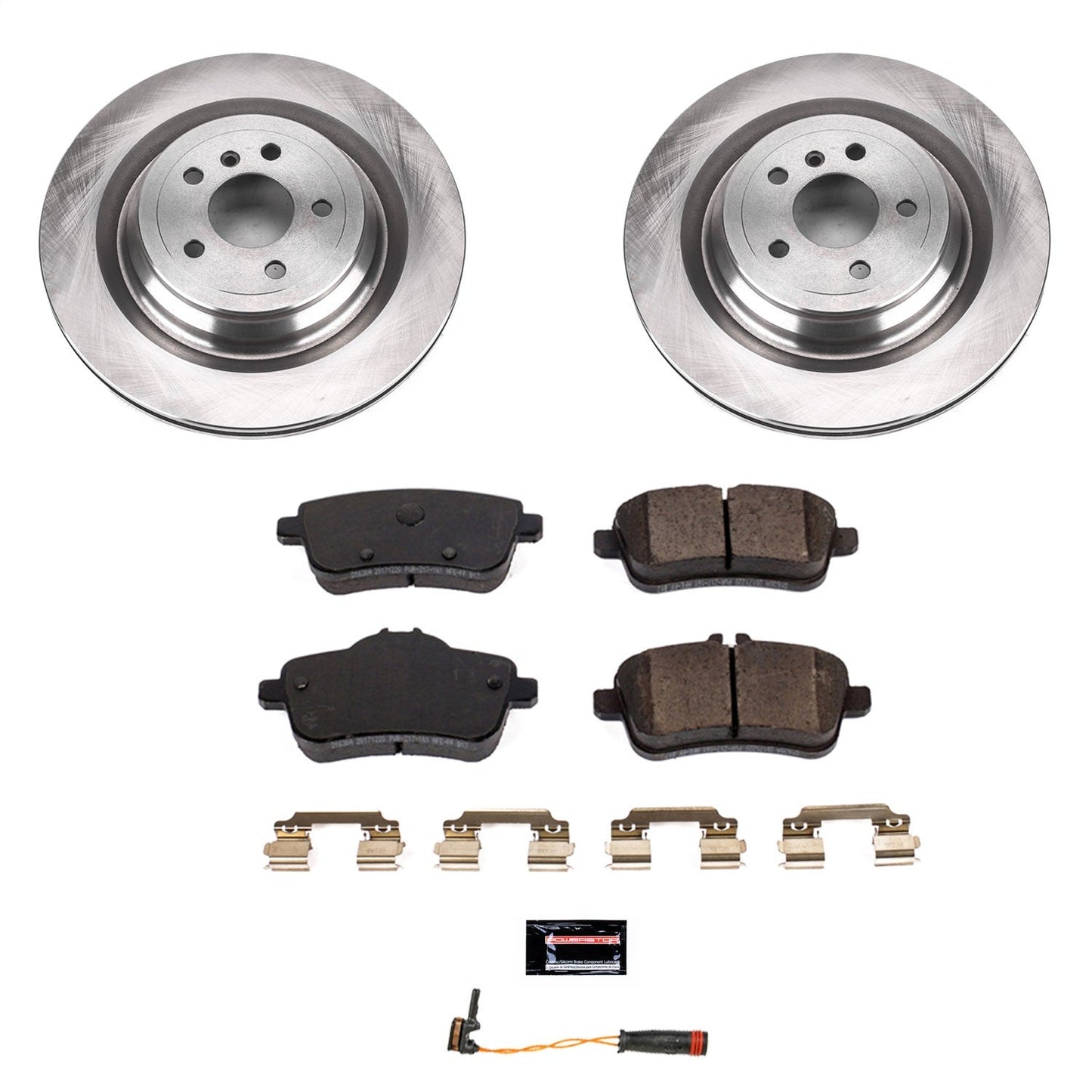 PowerStop 17-18 Mercedes-Benz GLS450 Rear Autospecialty Brake Kit (KOE7448)