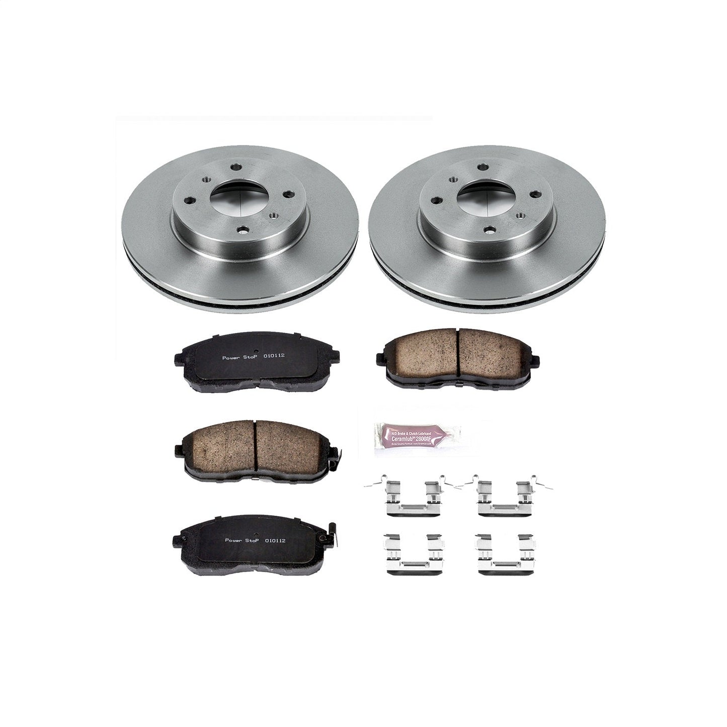 PowerStop 99-02 Infiniti G20 Front Autospecialty Brake Kit (KOE749)