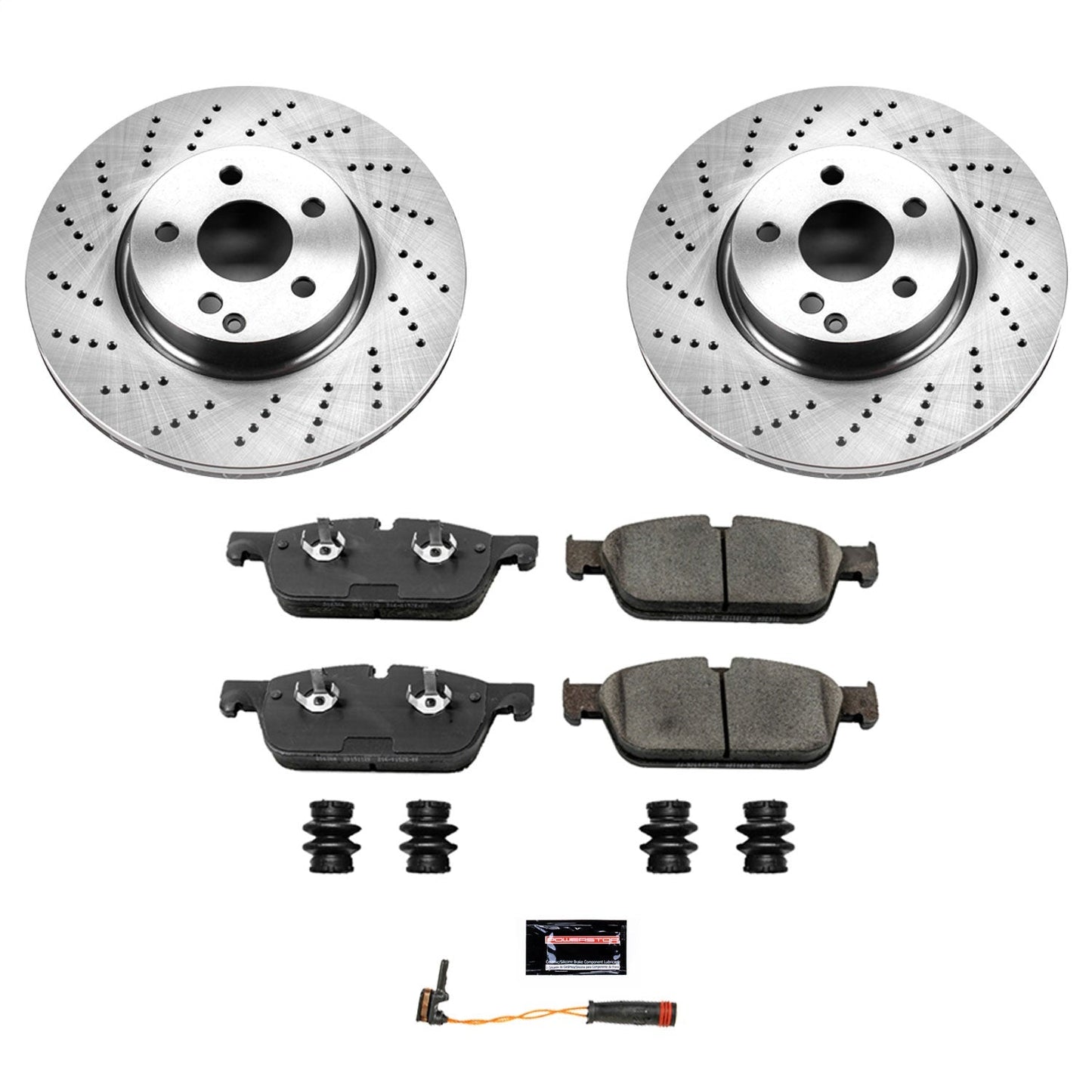 PowerStop 2014 Mercedes-Benz C300 Front Autospecialty Brake Kit (KOE7496)