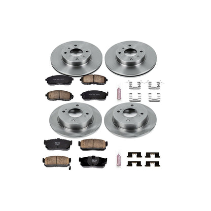 PowerStop 99-01 Infiniti G20 Front & Rear Autospecialty Brake Kit (KOE750)