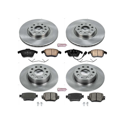PowerStop 15-18 Volkswagen Passat Front & Rear Autospecialty Brake Kit (KOE7501)