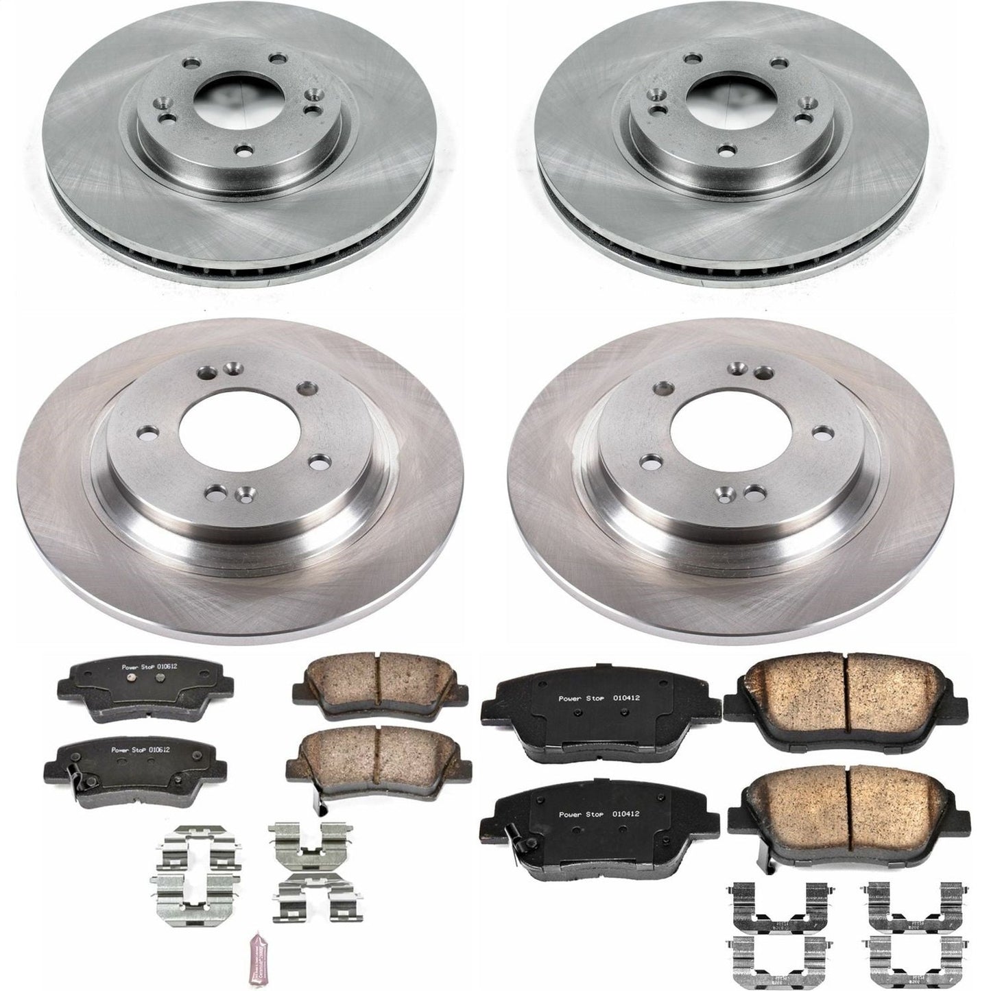 PowerStop 13-17 Kia Optima Front & Rear Autospecialty Brake Kit (KOE7504)