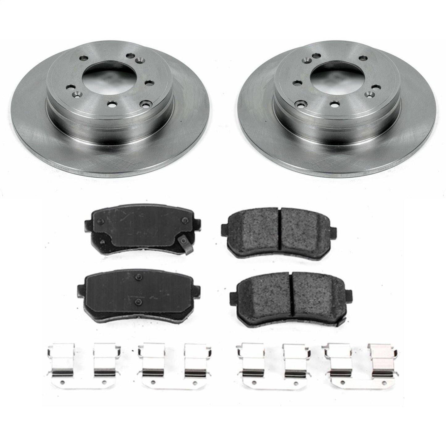 PowerStop 16-19 Hyundai Sonata Rear Autospecialty Brake Kit (KOE7505)
