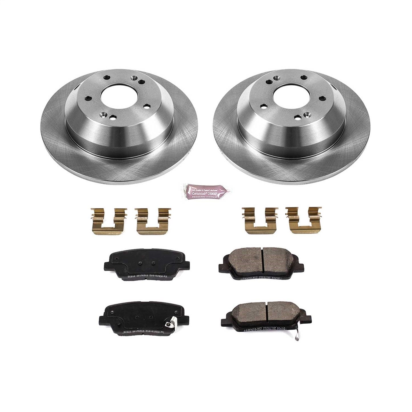 PowerStop 10-18 Hyundai Santa Fe Rear Autospecialty Brake Kit (KOE7507)
