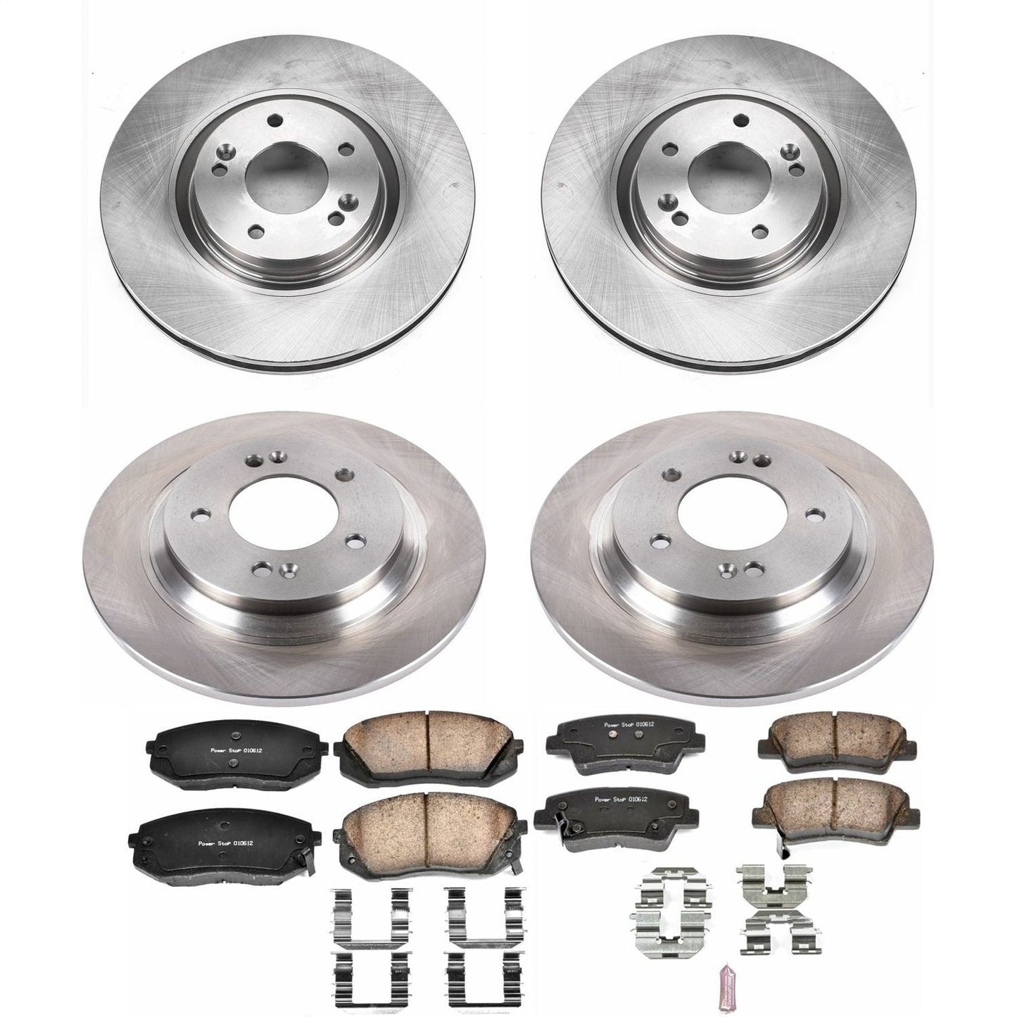 PowerStop 2016 Hyundai Sonata Front & Rear Autospecialty Brake Kit (KOE7508)