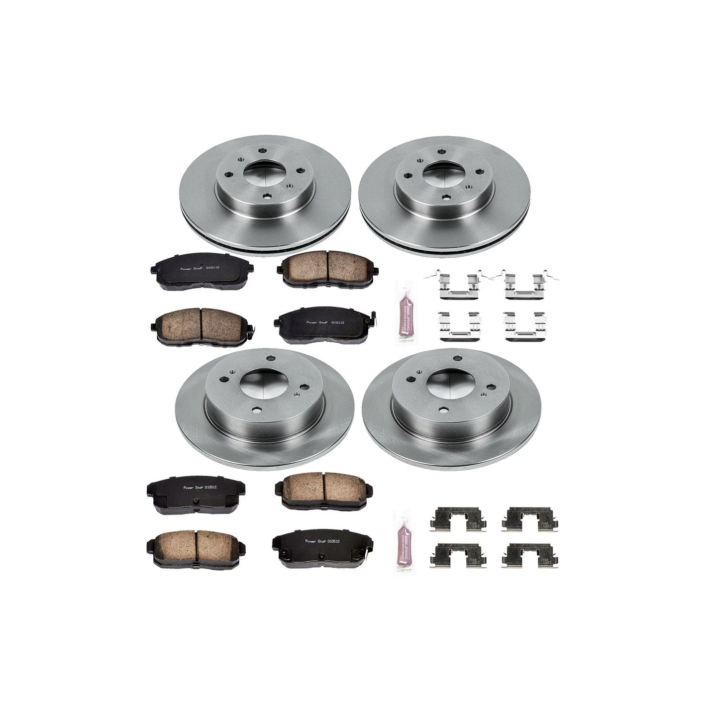 PowerStop 01-02 Infiniti G20 Front & Rear Autospecialty Brake Kit (KOE751)