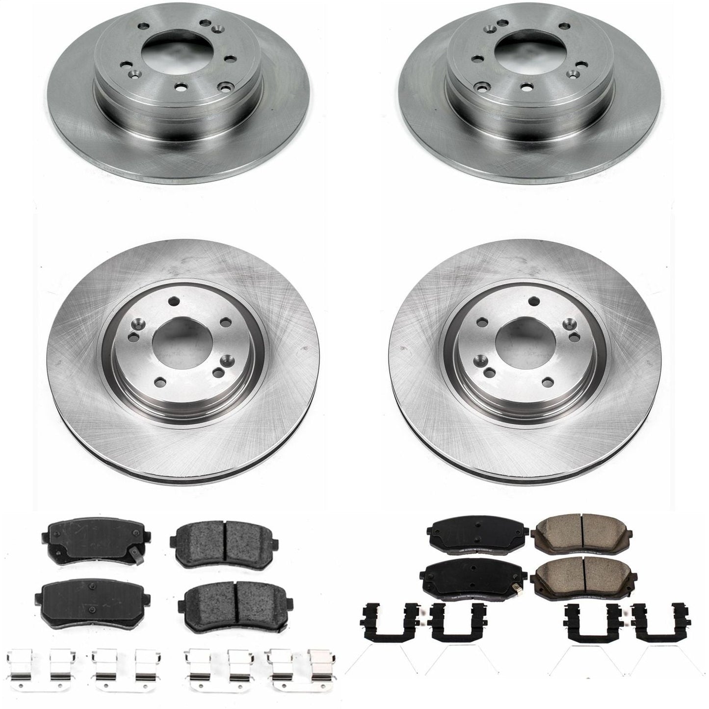 PowerStop 17-19 Hyundai Sonata Front & Rear Autospecialty Brake Kit (KOE7510)