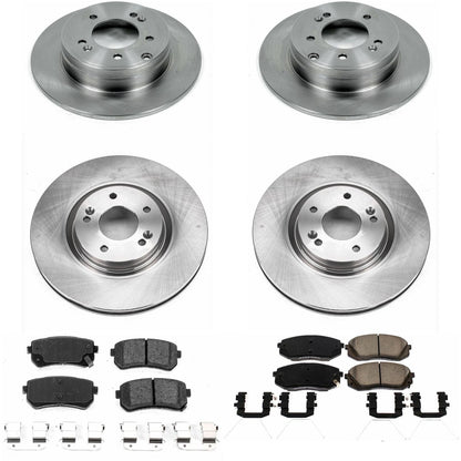 PowerStop 17-19 Hyundai Sonata Front & Rear Autospecialty Brake Kit (KOE7510)