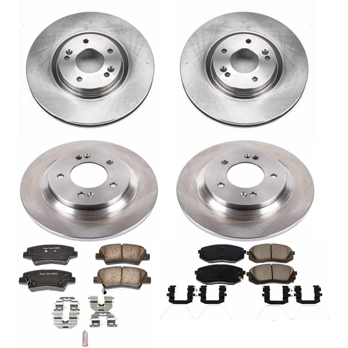 PowerStop 17-19 Hyundai Sonata Front & Rear Autospecialty Brake Kit (KOE7511)