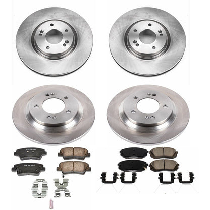 PowerStop 17-19 Hyundai Sonata Front & Rear Autospecialty Brake Kit (KOE7511)