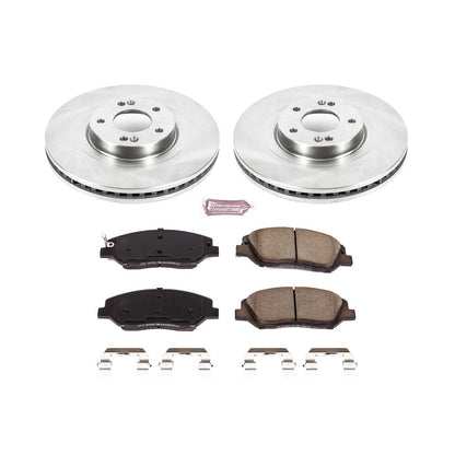 PowerStop 17-18 Hyundai Santa Fe Front Autospecialty Brake Kit (KOE7513)