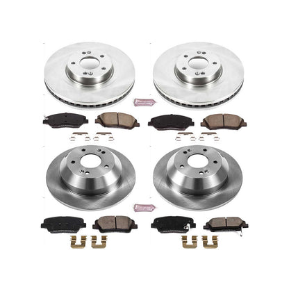 PowerStop 17-18 Hyundai Santa Fe Front & Rear Autospecialty Brake Kit (KOE7514)
