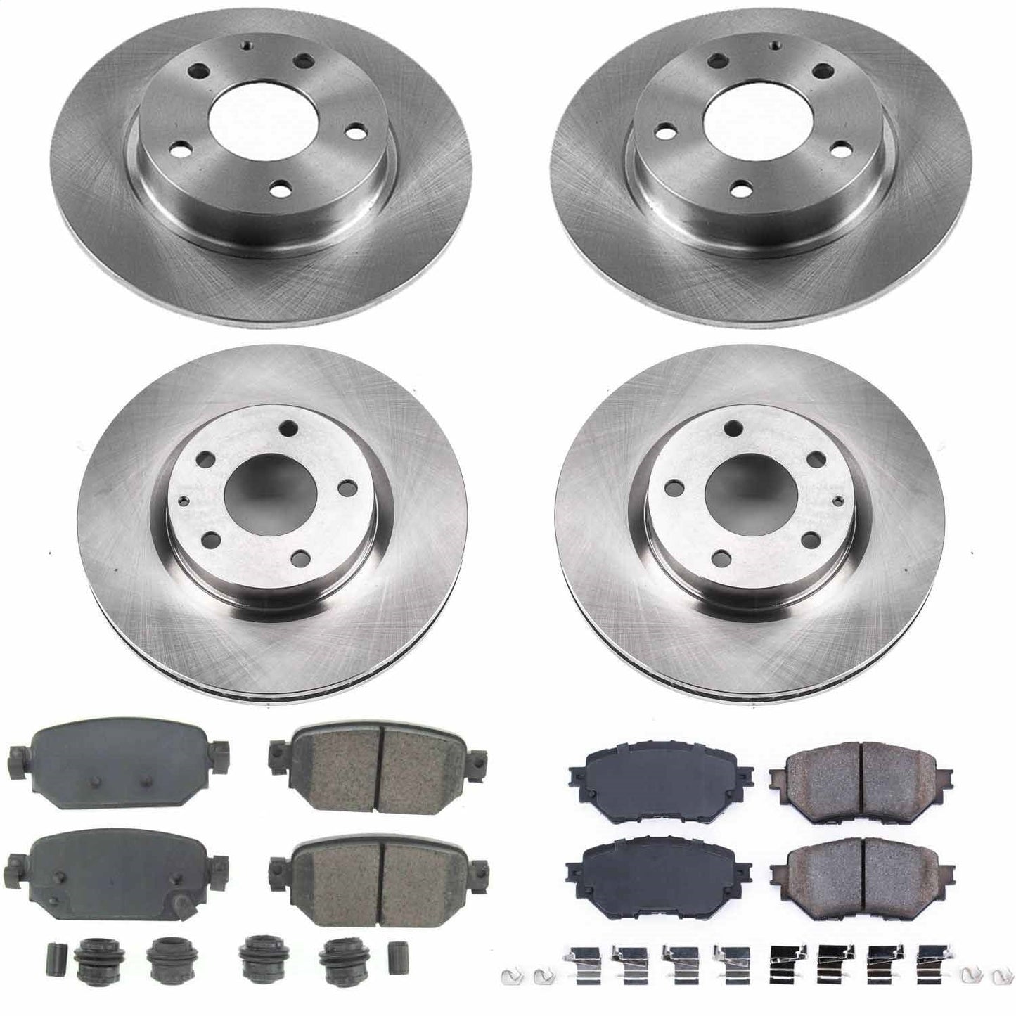 PowerStop 17-18 Mazda 3 Front & Rear Autospecialty Brake Kit (KOE7518)